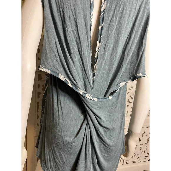 Anthropologie Dolan Women’s Astoria Twist Back Aztec Sleeveless Top Size XL - Picture 8 of 11